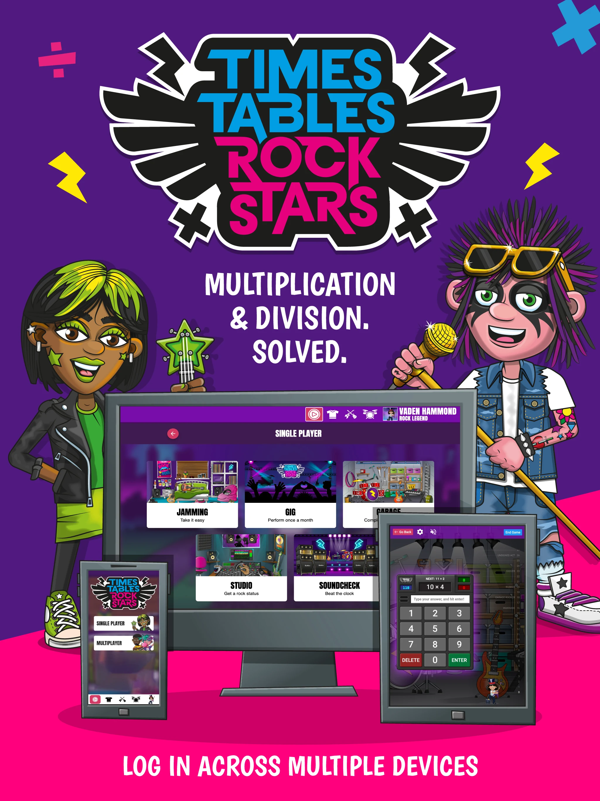 Times Tables Rock Stars screenshot