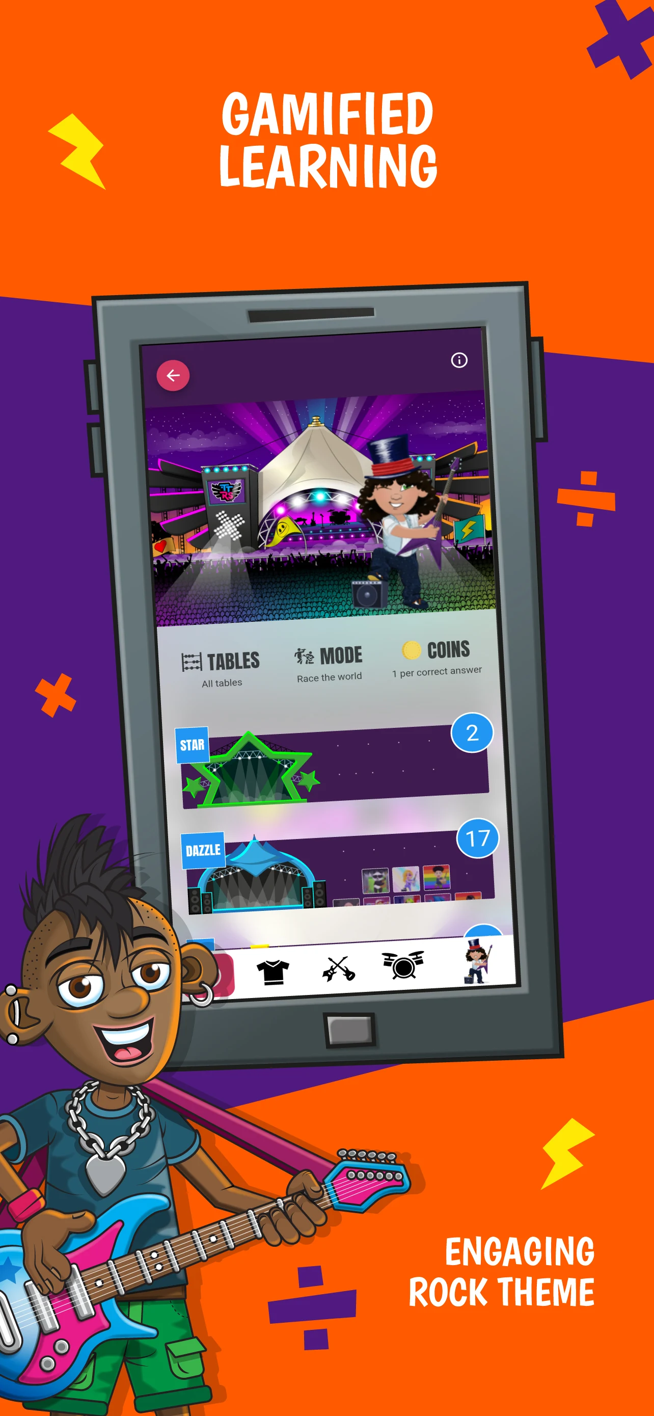 Times Tables Rock Stars screenshot